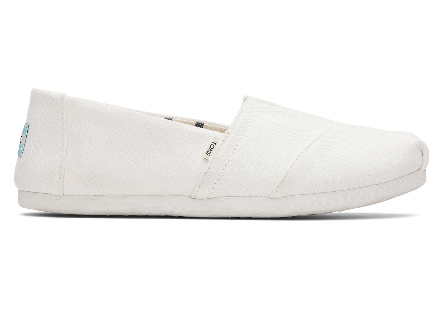 Toms Alpargata Heritage Canvas Espadrille White - Womens - 32856-DWCK